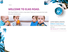 Tablet Screenshot of elmsroad.org.uk